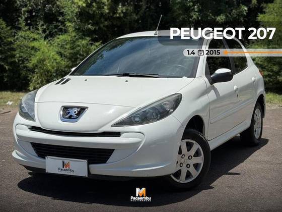 PEUGEOT 207 1.4 ACTIVE 8V FLEX 4P MANUAL PEUGEOT 207 1.4 ACTIVE 8V FLEX 4P MANUAL